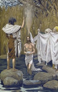 El bautismo de Jesús (La vida de nuestro Señor Jesucristo) de James Jacques Joseph Tissot
