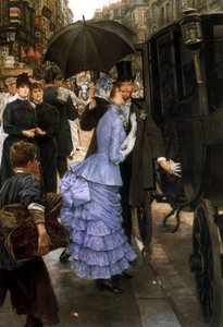 La dama de honor, 1883-1885 de James Jacques Joseph Tissot