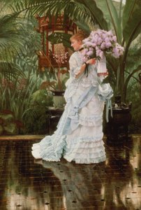 El ramo de lilas, 1875 de James Jacques Joseph Tissot