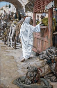 La llamada de San Mateo, ilustración para La vida de Cristo, c.1886-94 de James Jacques Joseph Tissot
