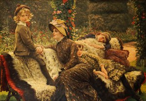 El banco del jardín, 1882