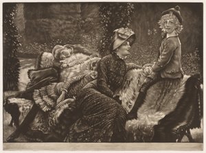 El banco del jardín, 1883