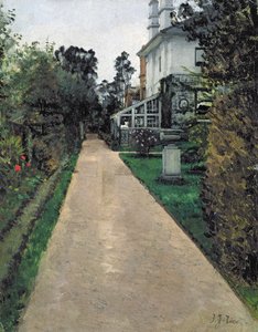 El jardín de la casa del artista de James Jacques Joseph Tissot