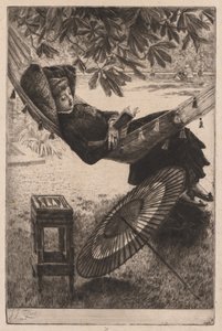 La hamaca, 1880 de James Jacques Joseph Tissot