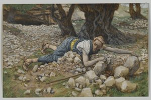 El tesoro escondido, ilustración de La vida de nuestro Señor Jesucristo de James Jacques Joseph Tissot