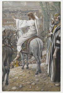 El Señor lloró, ilustración de La vida de nuestro Señor Jesucristo, 1886-94