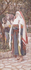El Magnificat, ilustración para La vida de Cristo, c.1886-94