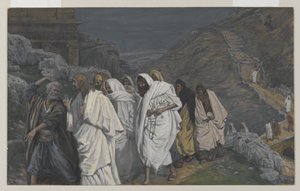 Las protestas de San Pedro, ilustración de La vida de Nuestro Señor Jesucristo, 1886-94 de James Jacques Joseph Tissot