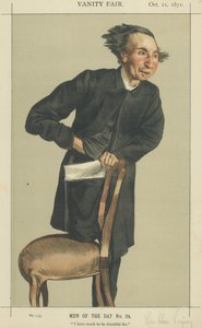 El Reverendo Charles Voysey de James Jacques Joseph Tissot