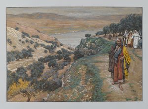 El joven rico se fue triste, ilustración de La vida de nuestro Señor Jesucristo, 1886-96 de James Jacques Joseph Tissot