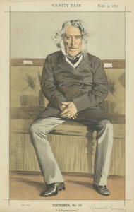 El Muy Honorable Russell Gurney (litografía a color) de James Jacques Joseph Tissot