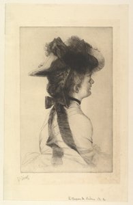 El Sombrero de Rubens de James Jacques Joseph Tissot
