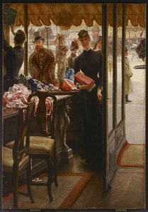La chica de la tienda de James Jacques Joseph Tissot