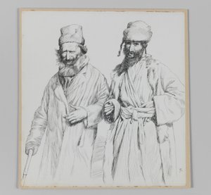 Tipos de Judea, ilustración de La vida de Nuestro Señor Jesucristo de James Jacques Joseph Tissot