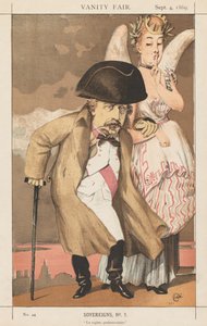 Vanity Fair: Soberanos, No. 1 Le régime parlementaire, 1869 de James Jacques Joseph Tissot