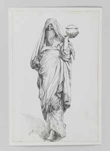 Mujer de Cairo, ilustración de La Vida de Nuestro Señor Jesucristo de James Jacques Joseph Tissot