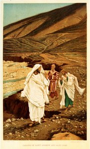 Llamado de San Andrés y San Juan - San Juan - Biblia de James Jacques Joseph after Tissot