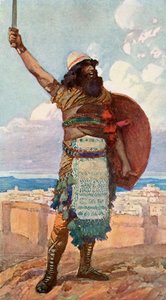 Otoniel por J James Tissot - Biblia de James Jacques Joseph after Tissot