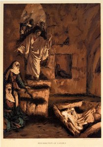 La resurrección de Lázaro - San Juan - Biblia