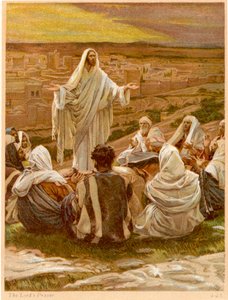 El Padre Nuestro - San Lucas, Capítulo 11 - Biblia de James Jacques Joseph after Tissot