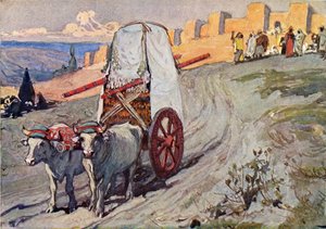 El arca enviada por J James Tissot - Biblia