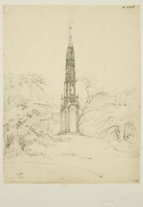 Bristol High Cross en los Jardines de Stourhead, 25 de mayo de 1819
