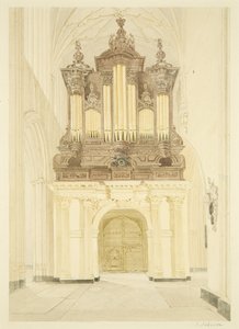 Órgano y tribuna del órgano de St Mary Redcliffe de James Johnson