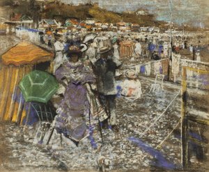 En la playa; Día festivo de James Kay