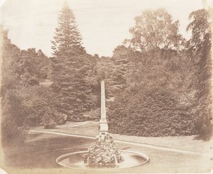 En el jardín. Blenheim de James Knight