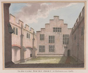 Castillo de Herstmonceux, Sussex Oriental: La Corte de la Despensa del Mayordomo