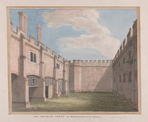 Castillo de Herstmonceux, Sussex Oriental: El Patio de los Pollos