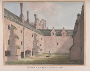 Castillo de Herstmonceux, Sussex Oriental: El patio de bombas