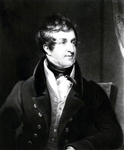 John Cam Hobhouse, impresión hecha por Charles Turner, 1834 de James Lonsdale