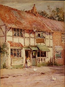 Cabaña de Anne Hathaway, Shottery, Warwickshire de James Mackay