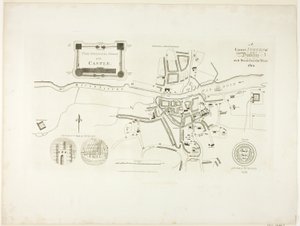 Encuesta correcta de Dublín, como estaba en el año 1610 de James Malton