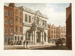 Tholsel, Dublín, 1798 de James Malton