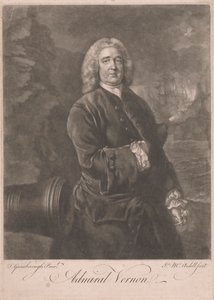 Almirante Edward Vernon de James McArdell
