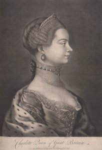 Carlota, Reina de Gran Bretaña de James McArdell