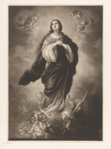 María de la Inmaculada Concepción de James McArdell