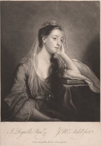 Srta. Horneck de James McArdell