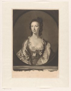 Retrato de Anne Farquharson-MacKintosh de James McArdell