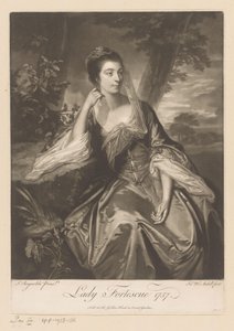 Retrato de Anne Fortescue
Lady Fortescue (título en el objeto) de James McArdell