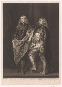 Retrato de John y Bernard Stuart de James McArdell