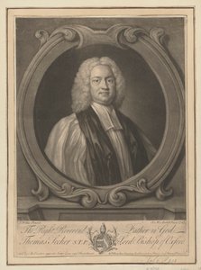 Thomas Secker, Lord Obispo de Oxford