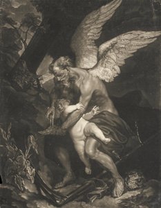 El Tiempo recortando las alas de Cupido de James McArdell