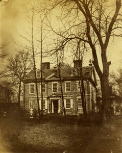 Mansión Chew, (Cliveden), Germantown, Pensilvania de James McClees