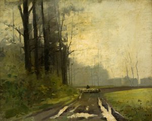 Paisaje en Francia de James McGavin Greig