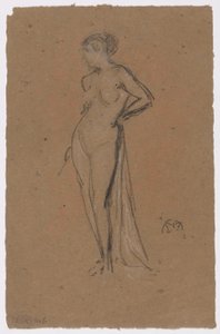 Una figura desnuda de James McNeill Whistler