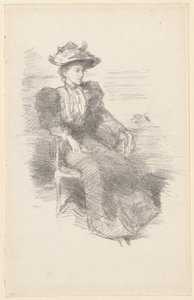 Un retrato: Mildred Howells de James Abbott McNeill Whistler