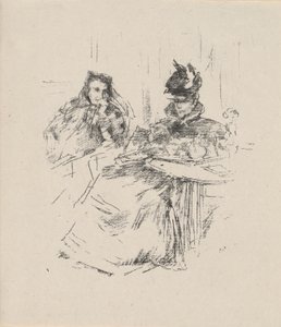 Té de la tarde de James Abbott McNeill Whistler